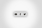 Screenshot der Symbole für die Sozialen Medien am Ende der BGN-Webseite.