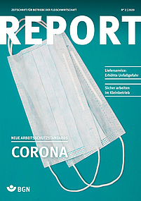Titel Report 2|2020 Fleischwirtschaft