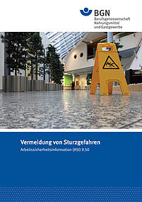 Titelbild ASI Vermeidung von Sturzgefahren und Leiterunfällen